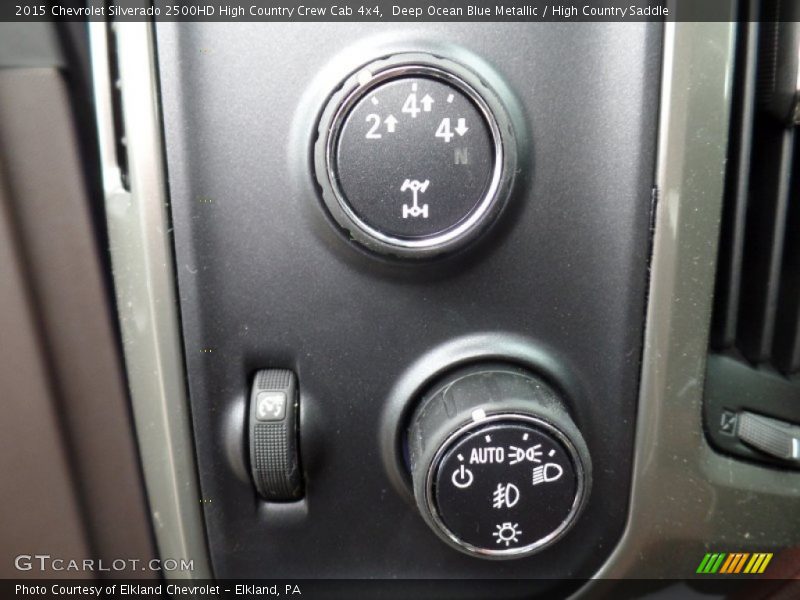 Controls of 2015 Silverado 2500HD High Country Crew Cab 4x4