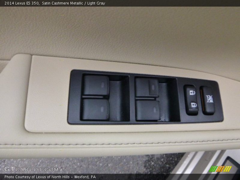 Satin Cashmere Metallic / Light Gray 2014 Lexus ES 350