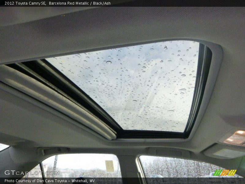 Barcelona Red Metallic / Black/Ash 2012 Toyota Camry SE