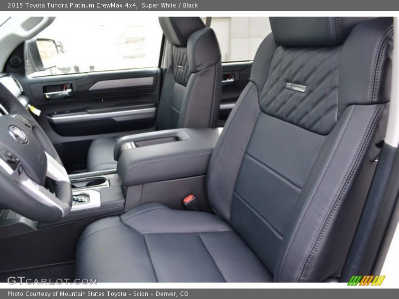 Super White / Black 2015 Toyota Tundra Platinum CrewMax 4x4