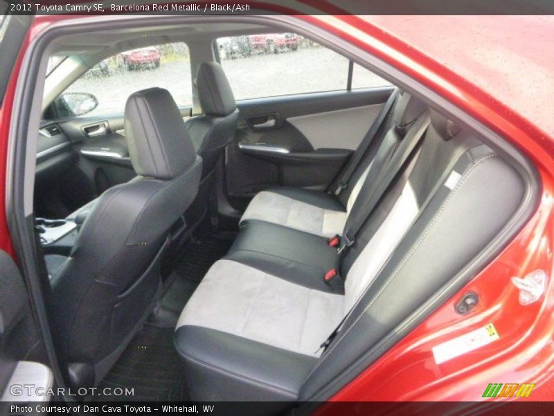 Barcelona Red Metallic / Black/Ash 2012 Toyota Camry SE