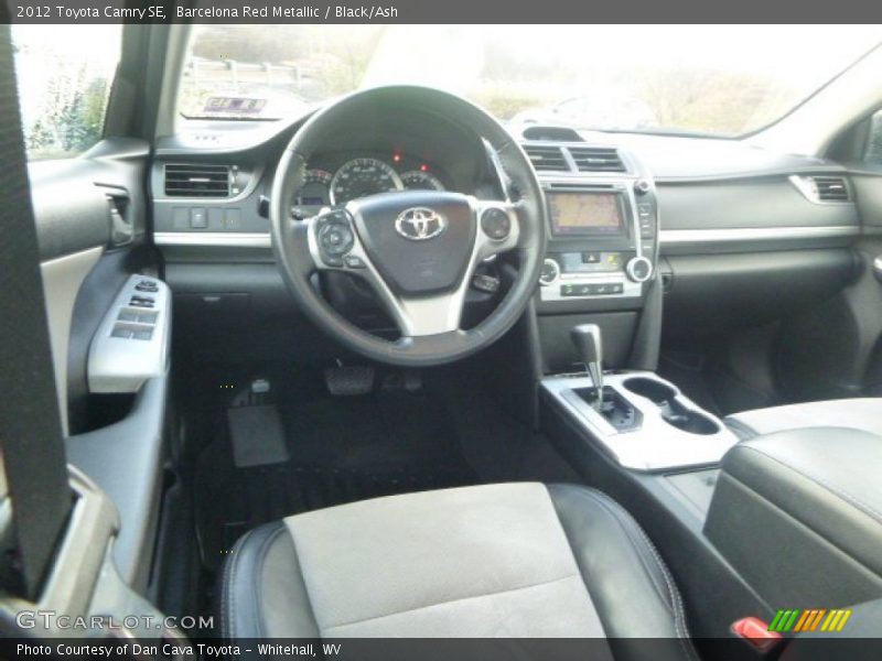 Barcelona Red Metallic / Black/Ash 2012 Toyota Camry SE