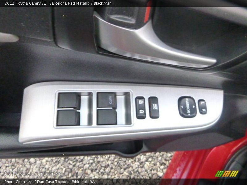 Barcelona Red Metallic / Black/Ash 2012 Toyota Camry SE