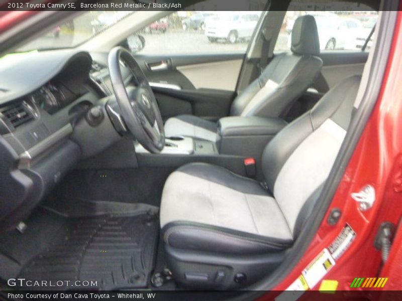 Barcelona Red Metallic / Black/Ash 2012 Toyota Camry SE