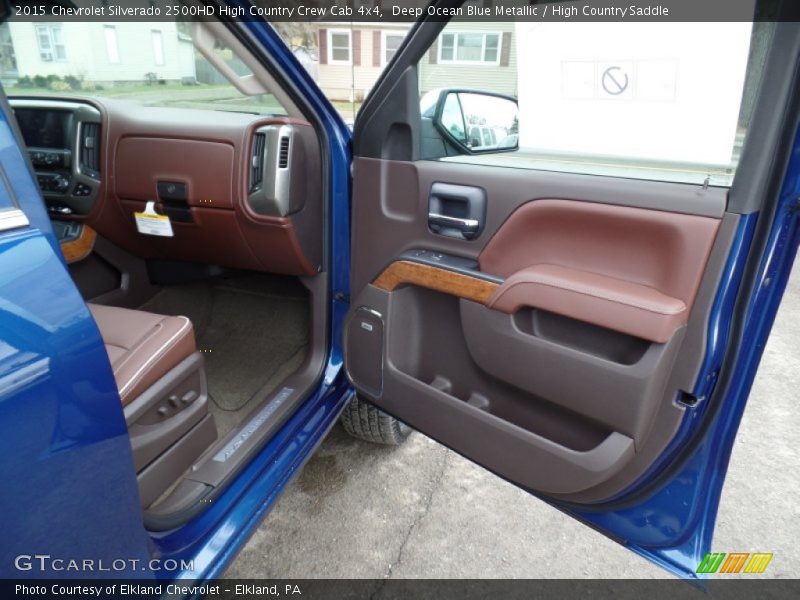 Door Panel of 2015 Silverado 2500HD High Country Crew Cab 4x4