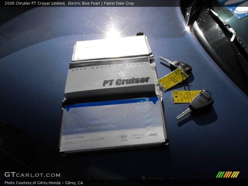 Electric Blue Pearl / Pastel Slate Gray 2006 Chrysler PT Cruiser Limited