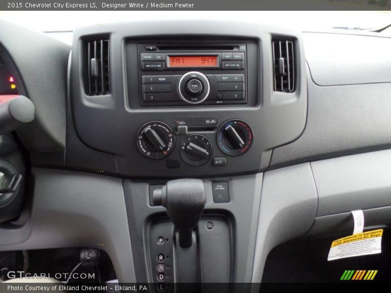 Controls of 2015 City Express LS