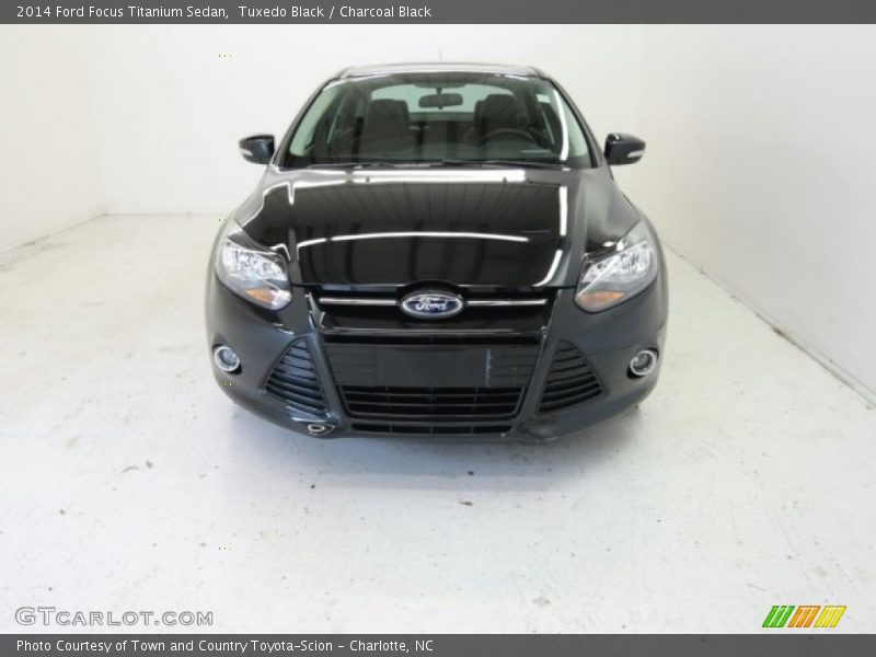 Tuxedo Black / Charcoal Black 2014 Ford Focus Titanium Sedan