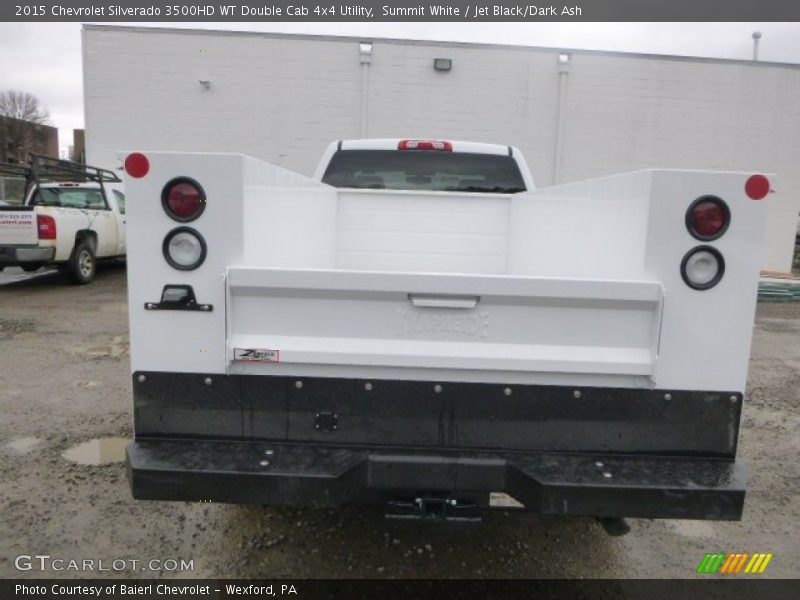 Summit White / Jet Black/Dark Ash 2015 Chevrolet Silverado 3500HD WT Double Cab 4x4 Utility