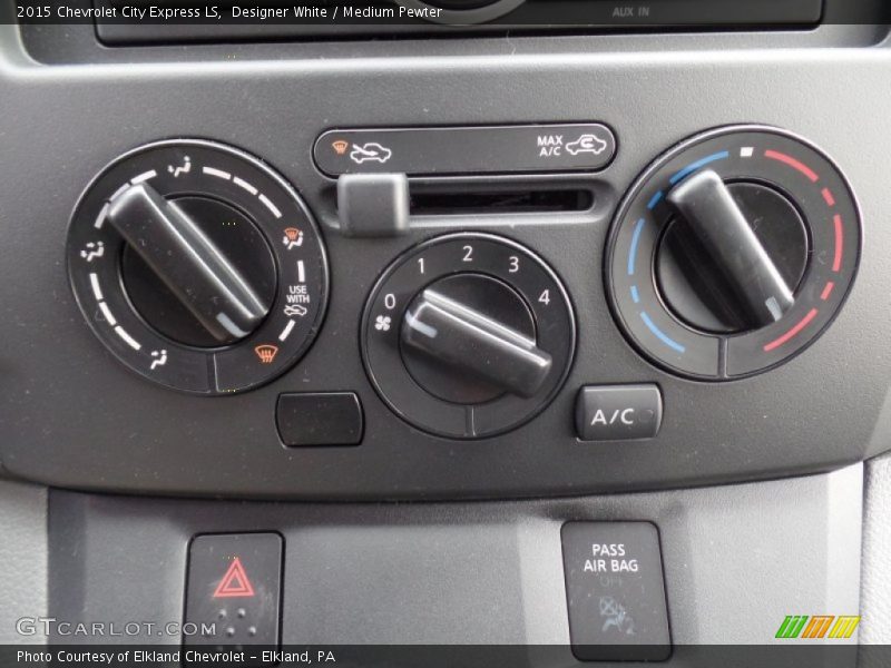 Controls of 2015 City Express LS