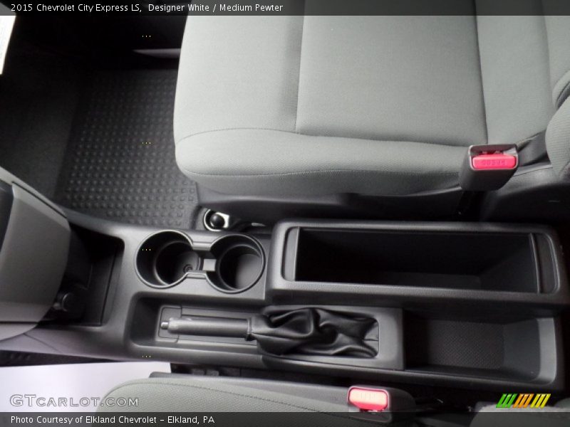 Designer White / Medium Pewter 2015 Chevrolet City Express LS