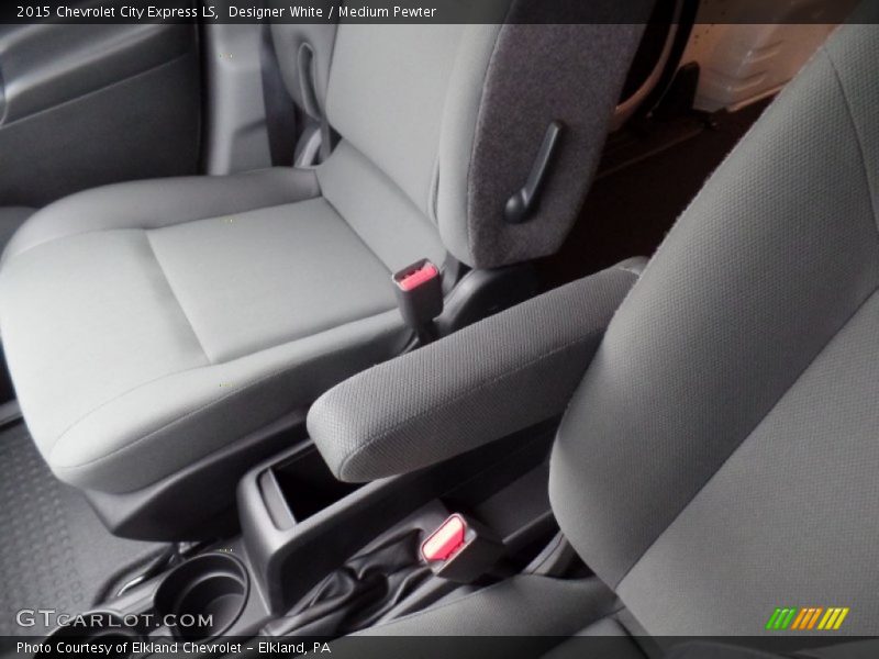 Designer White / Medium Pewter 2015 Chevrolet City Express LS