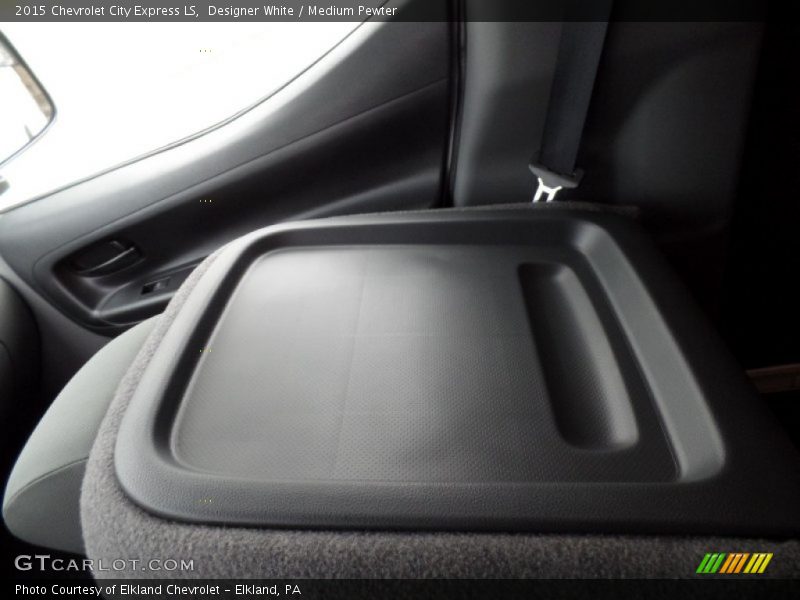 Designer White / Medium Pewter 2015 Chevrolet City Express LS