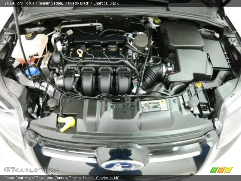Tuxedo Black / Charcoal Black 2014 Ford Focus Titanium Sedan