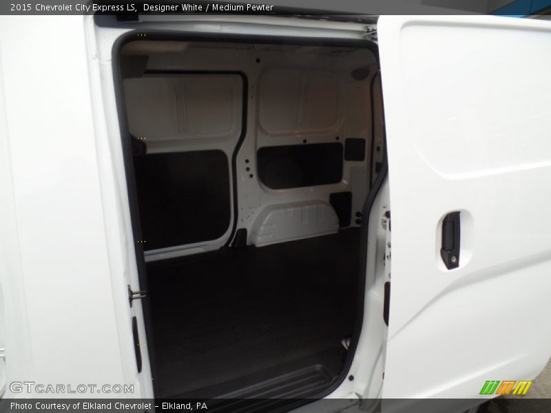 Designer White / Medium Pewter 2015 Chevrolet City Express LS