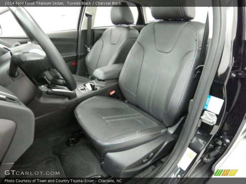 Tuxedo Black / Charcoal Black 2014 Ford Focus Titanium Sedan