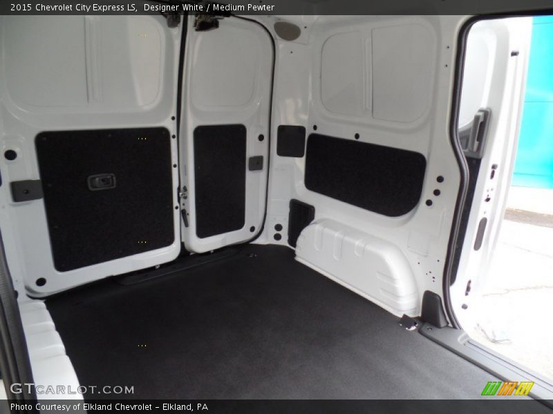 Designer White / Medium Pewter 2015 Chevrolet City Express LS