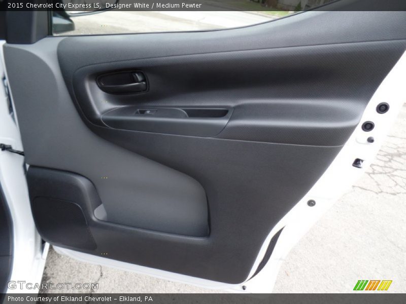 Designer White / Medium Pewter 2015 Chevrolet City Express LS