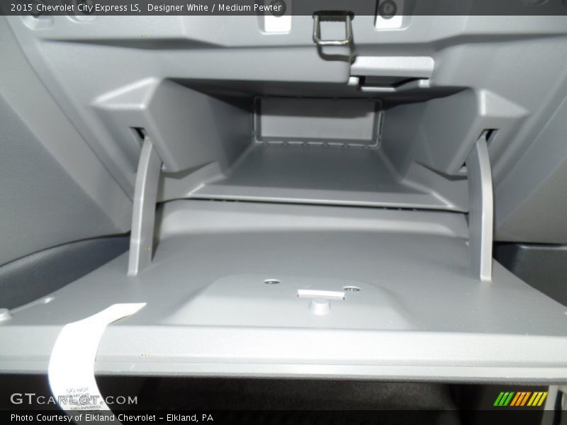 Designer White / Medium Pewter 2015 Chevrolet City Express LS