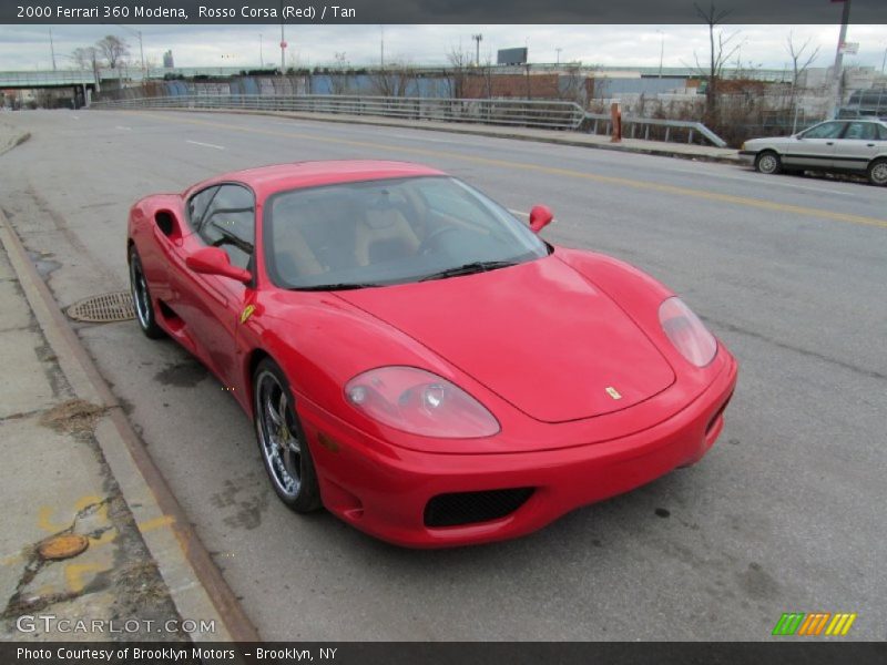 Rosso Corsa (Red) / Tan 2000 Ferrari 360 Modena