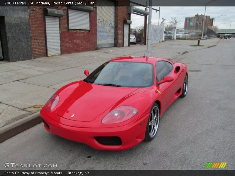 Rosso Corsa (Red) / Tan 2000 Ferrari 360 Modena
