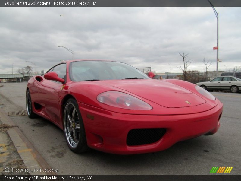 Rosso Corsa (Red) / Tan 2000 Ferrari 360 Modena