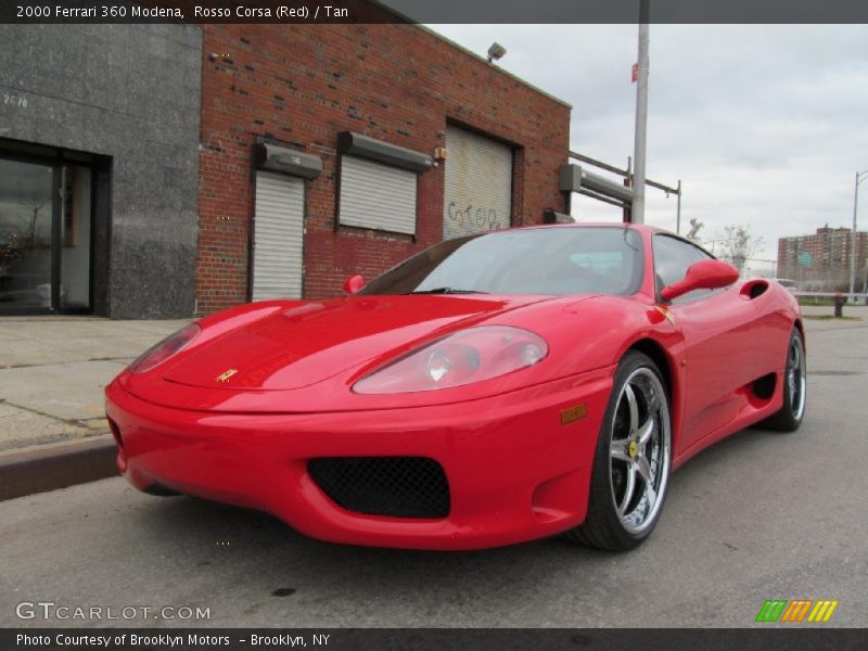 Rosso Corsa (Red) / Tan 2000 Ferrari 360 Modena