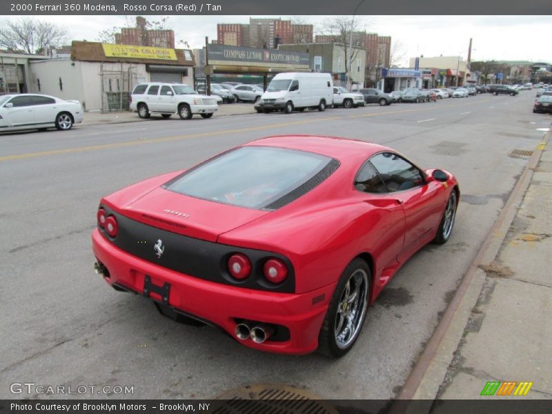 Rosso Corsa (Red) / Tan 2000 Ferrari 360 Modena