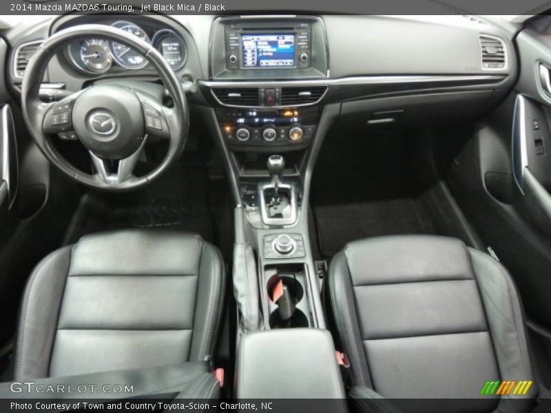  2014 MAZDA6 Touring Black Interior