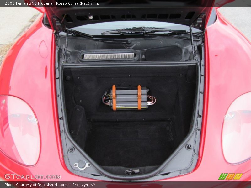 Rosso Corsa (Red) / Tan 2000 Ferrari 360 Modena
