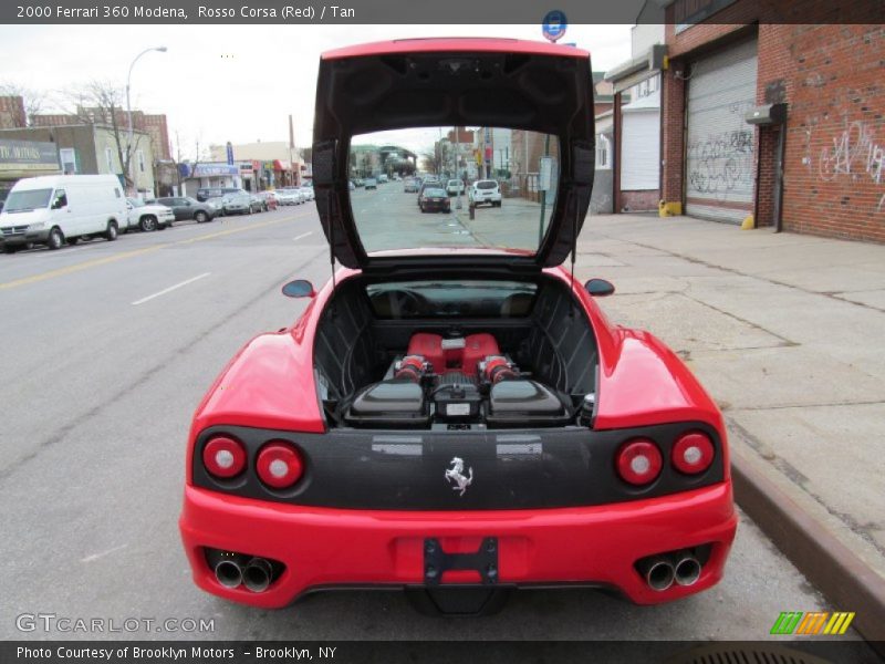 Rosso Corsa (Red) / Tan 2000 Ferrari 360 Modena