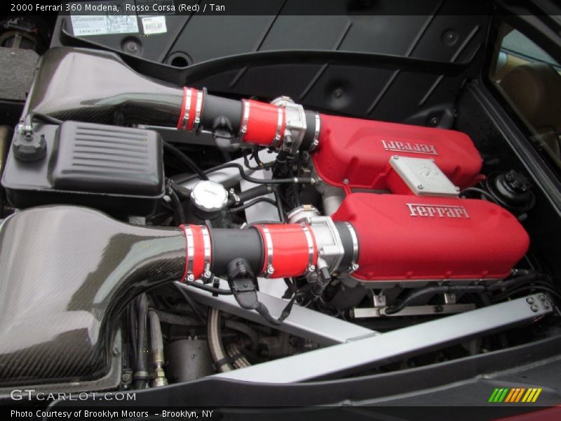 Rosso Corsa (Red) / Tan 2000 Ferrari 360 Modena