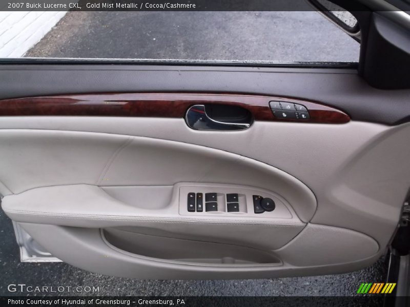Gold Mist Metallic / Cocoa/Cashmere 2007 Buick Lucerne CXL