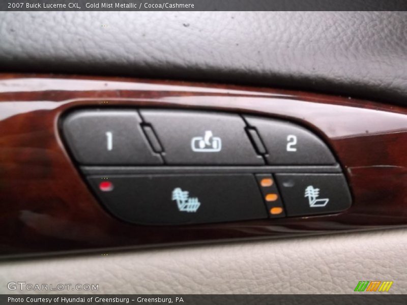 Gold Mist Metallic / Cocoa/Cashmere 2007 Buick Lucerne CXL