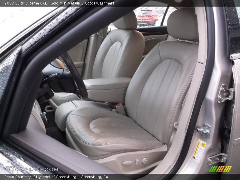 Gold Mist Metallic / Cocoa/Cashmere 2007 Buick Lucerne CXL