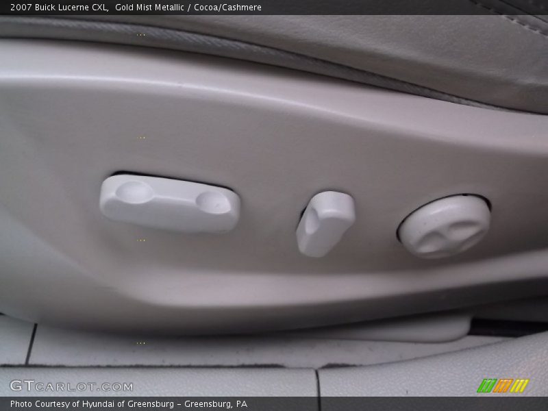 Gold Mist Metallic / Cocoa/Cashmere 2007 Buick Lucerne CXL