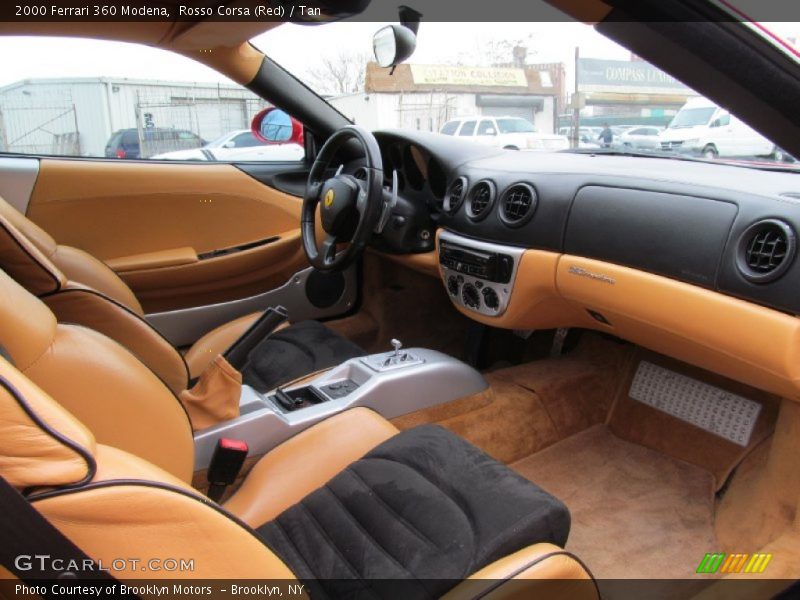 Rosso Corsa (Red) / Tan 2000 Ferrari 360 Modena