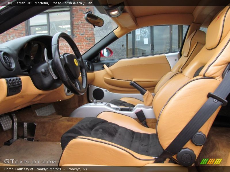 Front Seat of 2000 360 Modena
