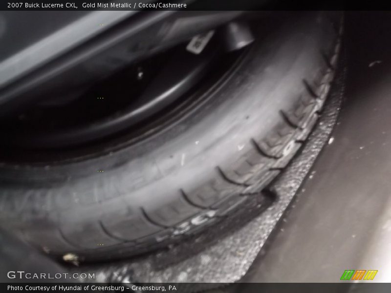 Gold Mist Metallic / Cocoa/Cashmere 2007 Buick Lucerne CXL