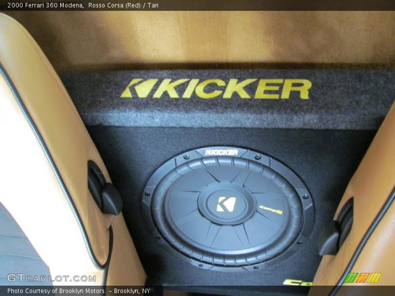 Rosso Corsa (Red) / Tan 2000 Ferrari 360 Modena