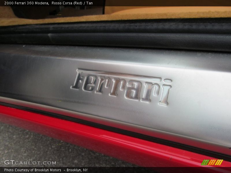 Rosso Corsa (Red) / Tan 2000 Ferrari 360 Modena