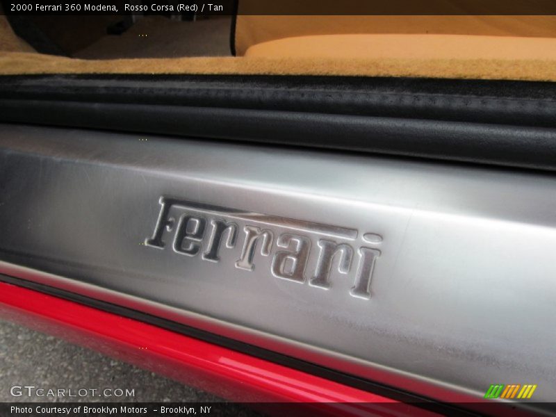Rosso Corsa (Red) / Tan 2000 Ferrari 360 Modena