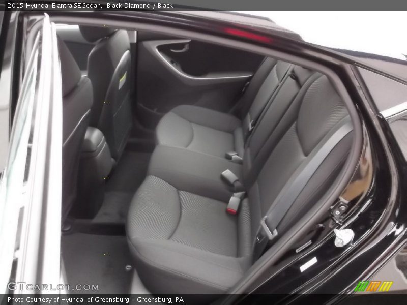 Black Diamond / Black 2015 Hyundai Elantra SE Sedan