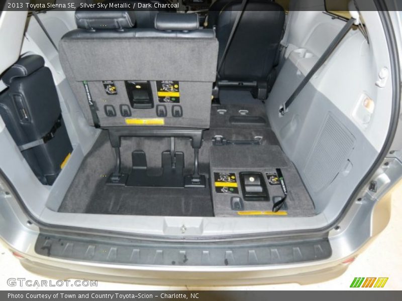 Silver Sky Metallic / Dark Charcoal 2013 Toyota Sienna SE