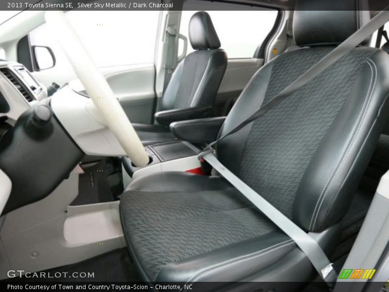 Silver Sky Metallic / Dark Charcoal 2013 Toyota Sienna SE