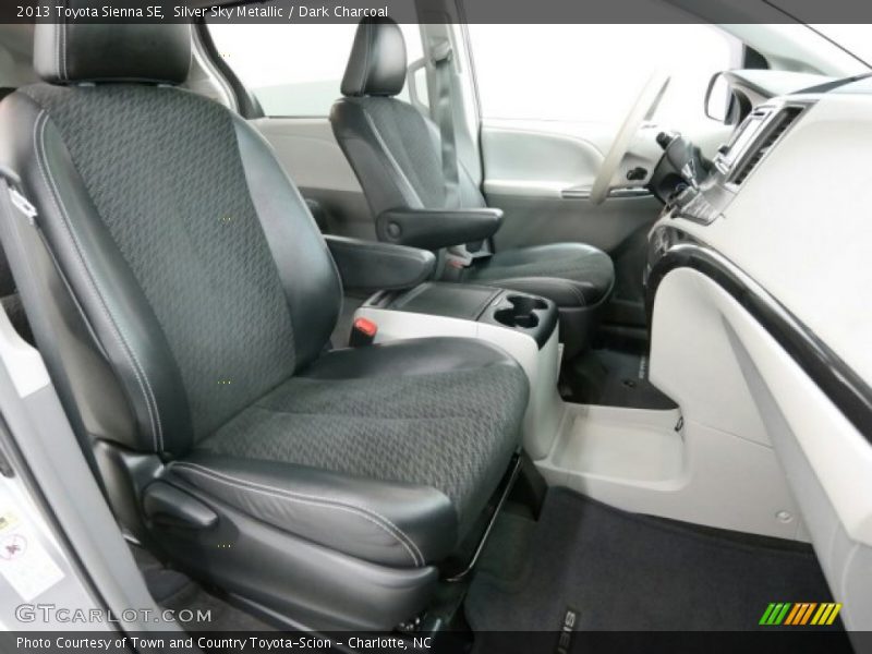 Silver Sky Metallic / Dark Charcoal 2013 Toyota Sienna SE