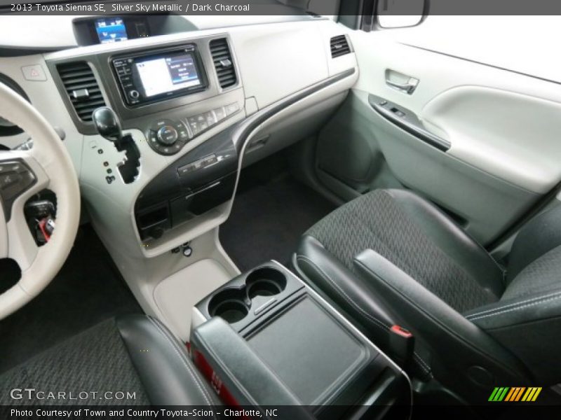 Silver Sky Metallic / Dark Charcoal 2013 Toyota Sienna SE