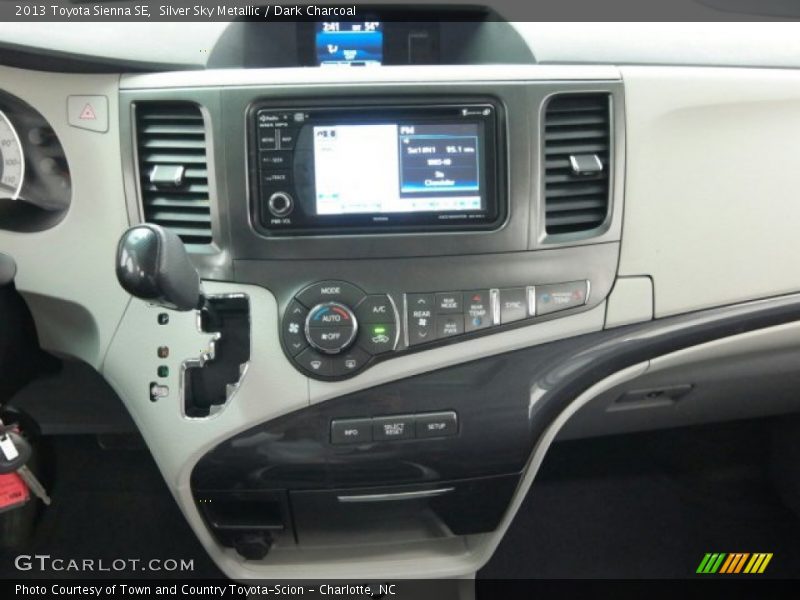 Silver Sky Metallic / Dark Charcoal 2013 Toyota Sienna SE