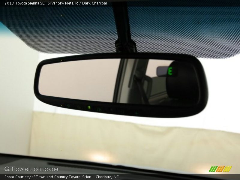 Silver Sky Metallic / Dark Charcoal 2013 Toyota Sienna SE