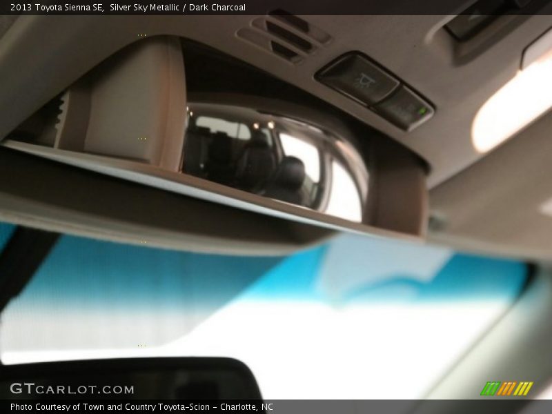 Silver Sky Metallic / Dark Charcoal 2013 Toyota Sienna SE